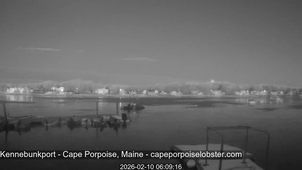 Cape Porpoise,  Inner Harbor Live Cam - Kennebunkport, Maine, USA