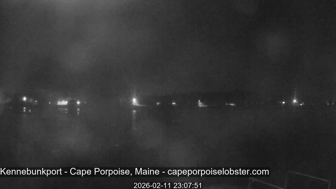 Cape Porpoise,  Inner Harbor Live Cam - Kennebunkport, Maine, USA