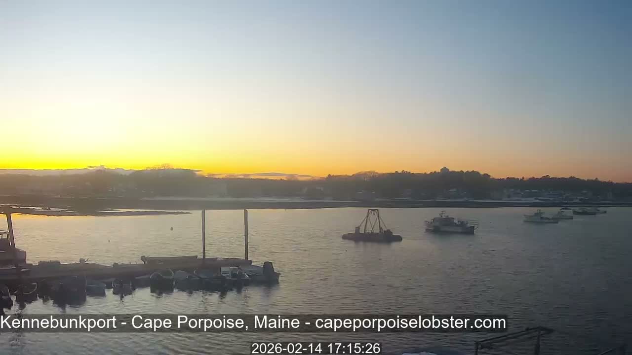 Cape Porpoise,  Inner Harbor Live Cam - Kennebunkport, Maine, USA