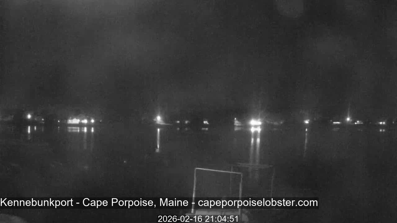 Cape Porpoise,  Inner Harbor Live Cam - Kennebunkport, Maine, USA