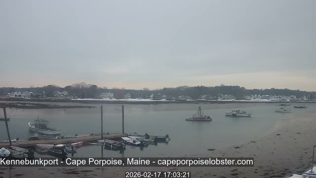 Cape Porpoise,  Inner Harbor Live Cam - Kennebunkport, Maine, USA