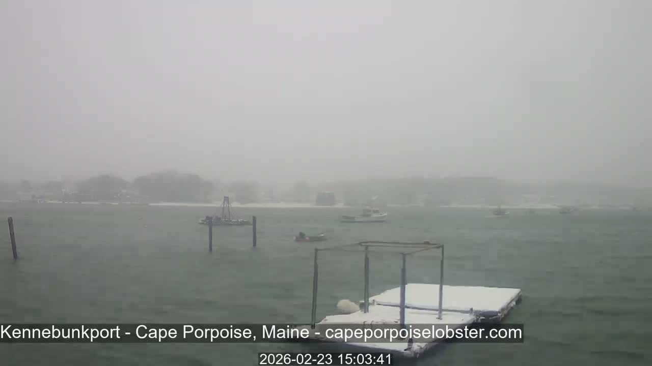 Cape Porpoise,  Inner Harbor Live Cam - Kennebunkport, Maine, USA