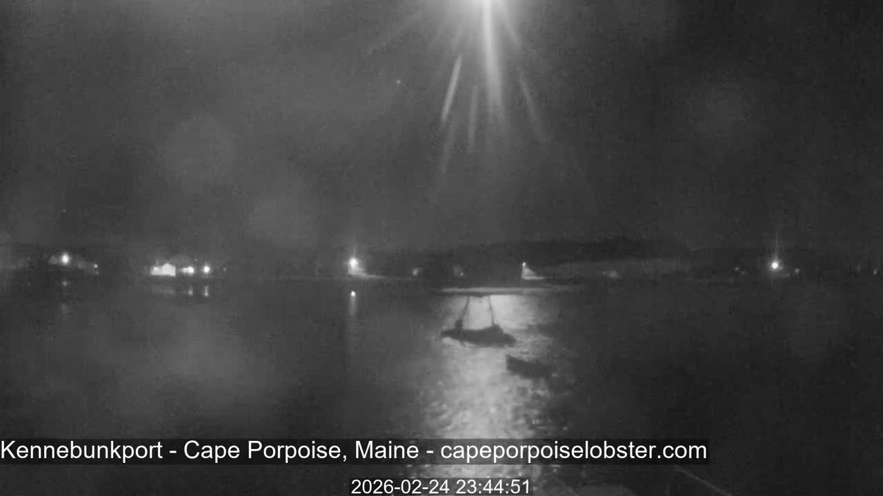 Cape Porpoise,  Inner Harbor Live Cam - Kennebunkport, Maine, USA