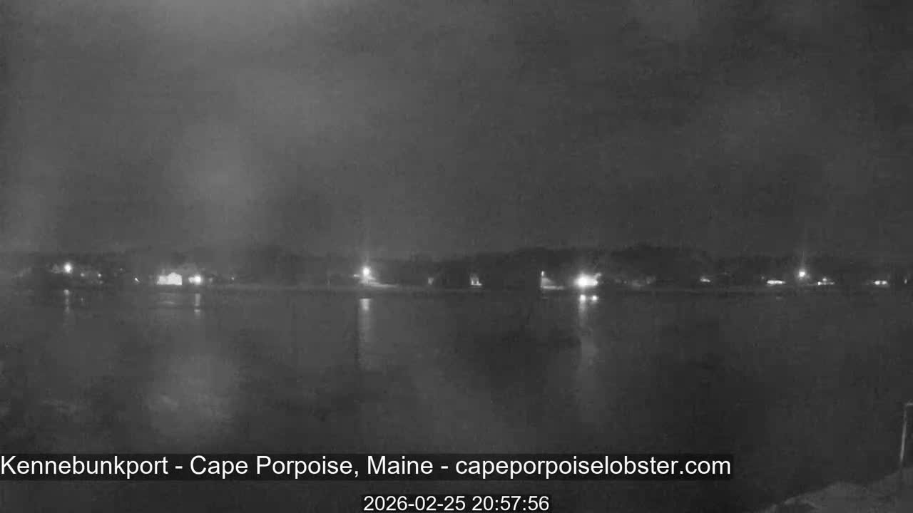 Cape Porpoise,  Inner Harbor Live Cam - Kennebunkport, Maine, USA
