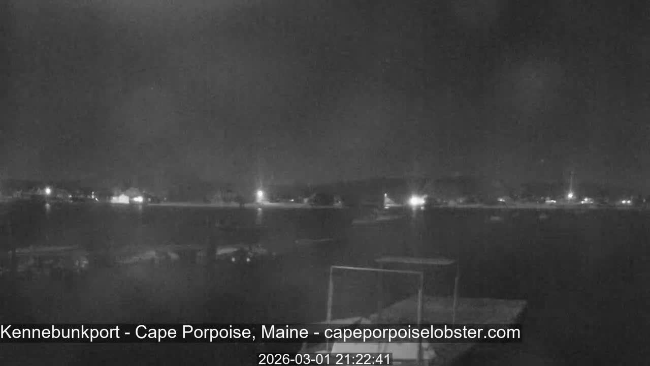 Cape Porpoise,  Inner Harbor Live Cam - Kennebunkport, Maine, USA