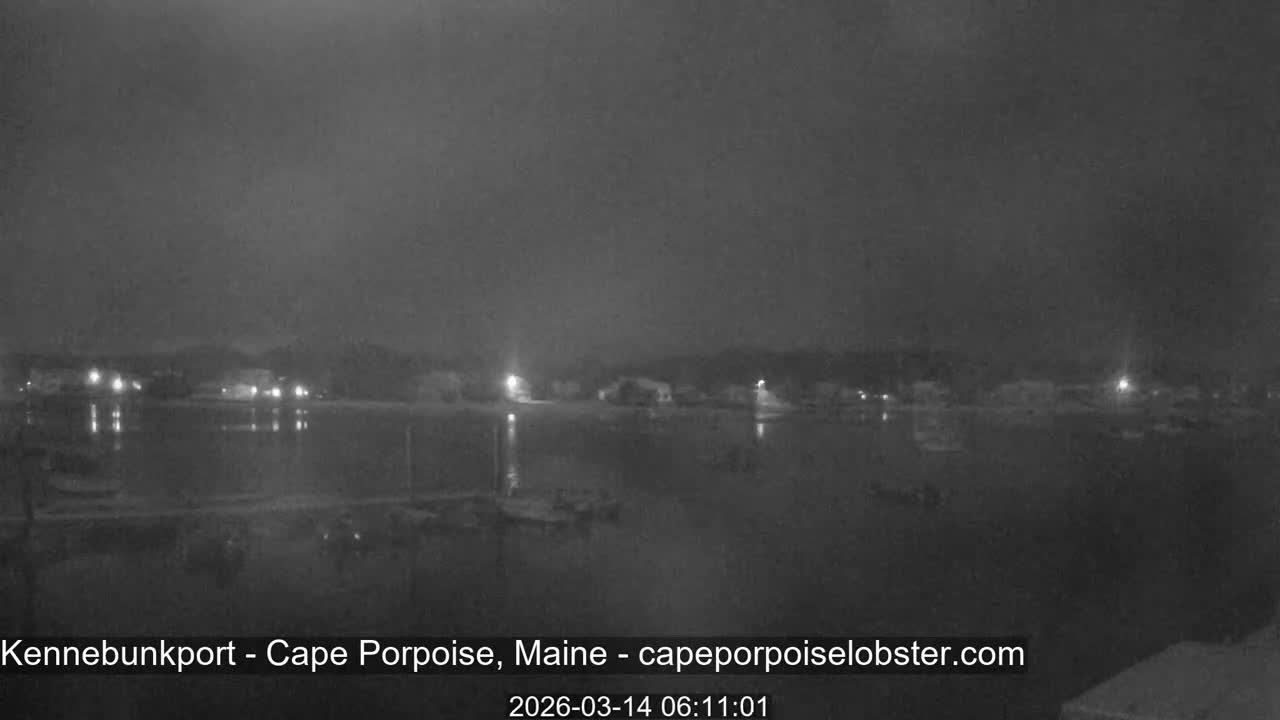 Cape Porpoise,  Inner Harbor Live Cam - Kennebunkport, Maine, USA