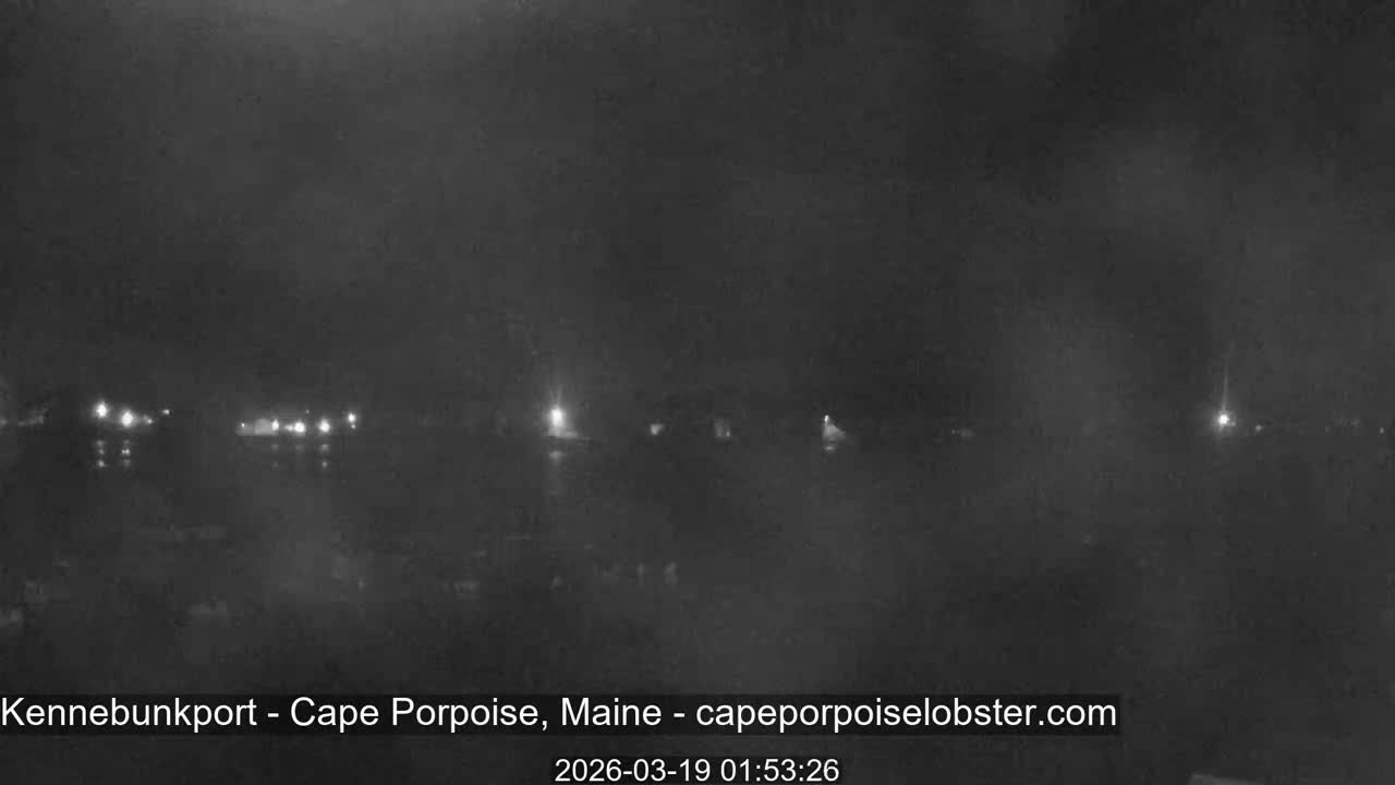 Cape Porpoise,  Inner Harbor Live Cam - Kennebunkport, Maine, USA