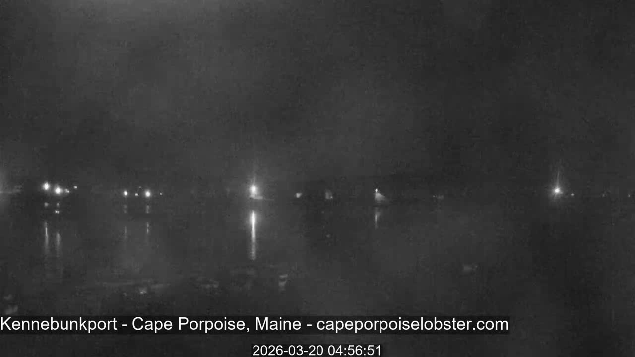 Cape Porpoise,  Inner Harbor Live Cam - Kennebunkport, Maine, USA