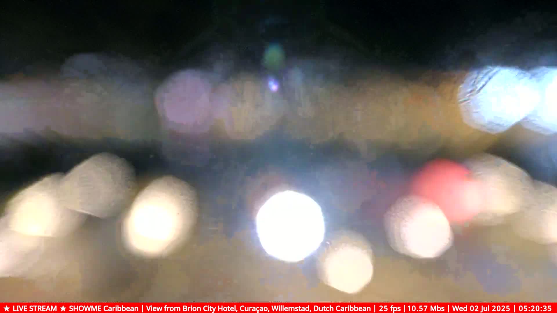 Willemstad City & The  Old Swinging  Bridge/ Queen Emma Bridge Live Cam -  Willemstad, Curacao, Netherland