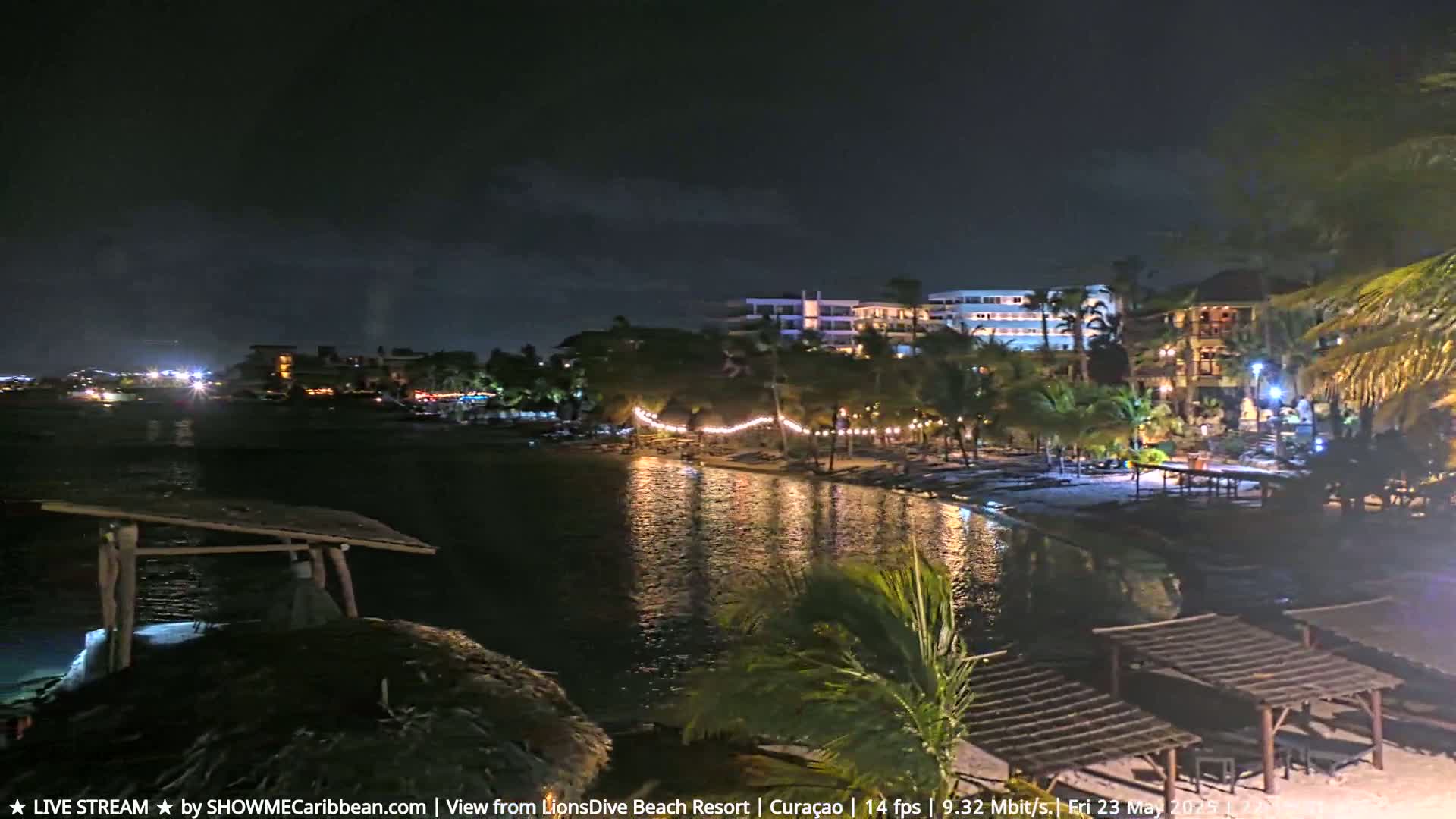 Carribean, Curacao, Mambo Beach  Live Cam - Willemstad, Curaçao, Netherland