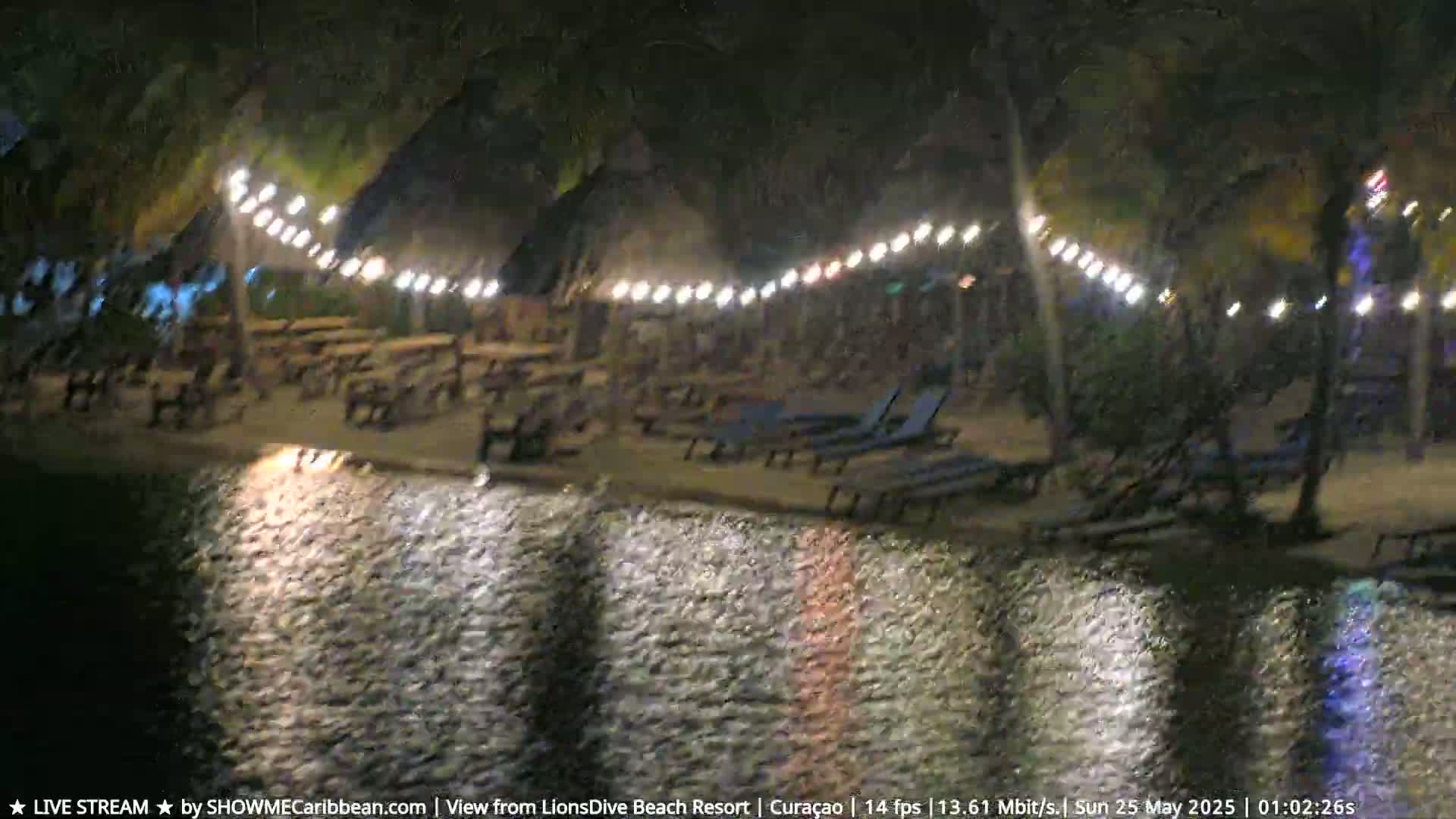 Carribean, Curacao, Mambo Beach  Live Cam - Willemstad, Curaçao, Netherland