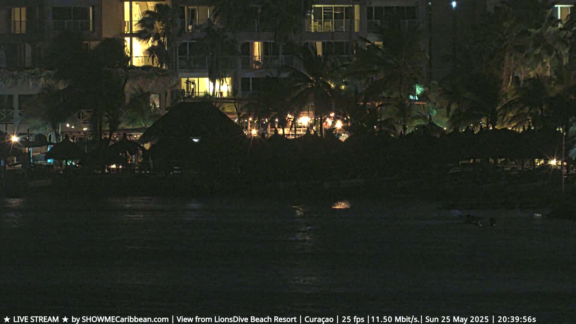 Carribean, Curacao, Mambo Beach  Live Cam - Willemstad, Curaçao, Netherland