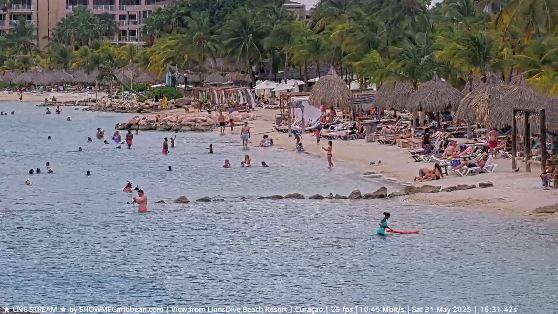 Carribean, Curacao, Mambo Beach  Live Cam - Willemstad, Curaçao, Netherland