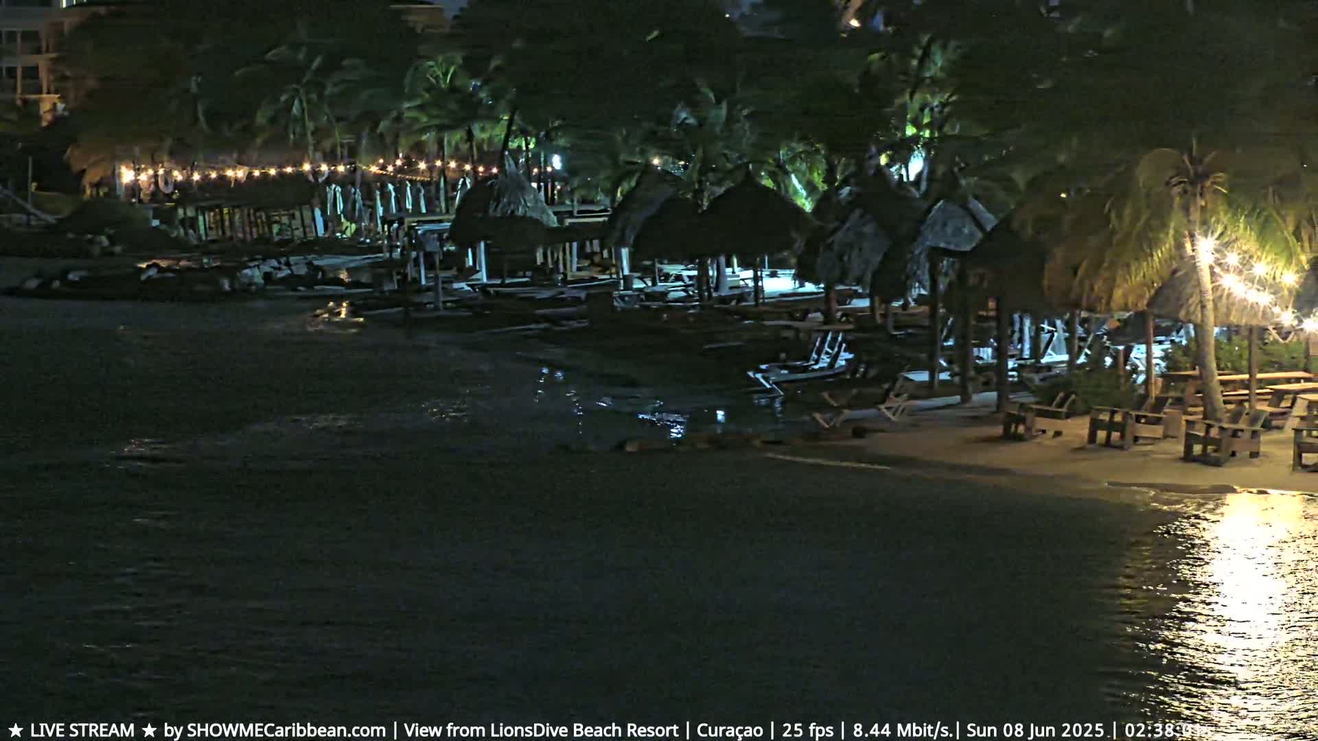 Carribean, Curacao, Mambo Beach  Live Cam - Willemstad, Curaçao, Netherland