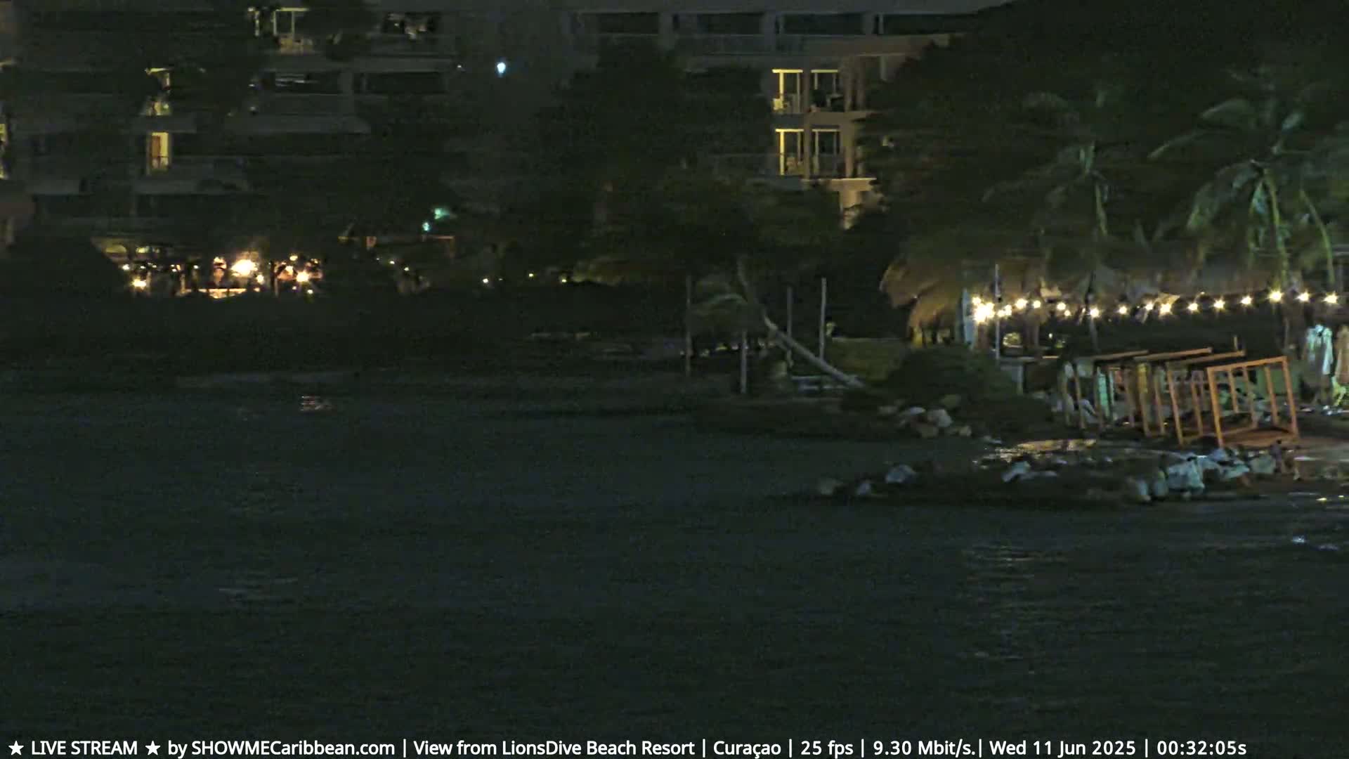 Carribean, Curacao, Mambo Beach  Live Cam - Willemstad, Curaçao, Netherland