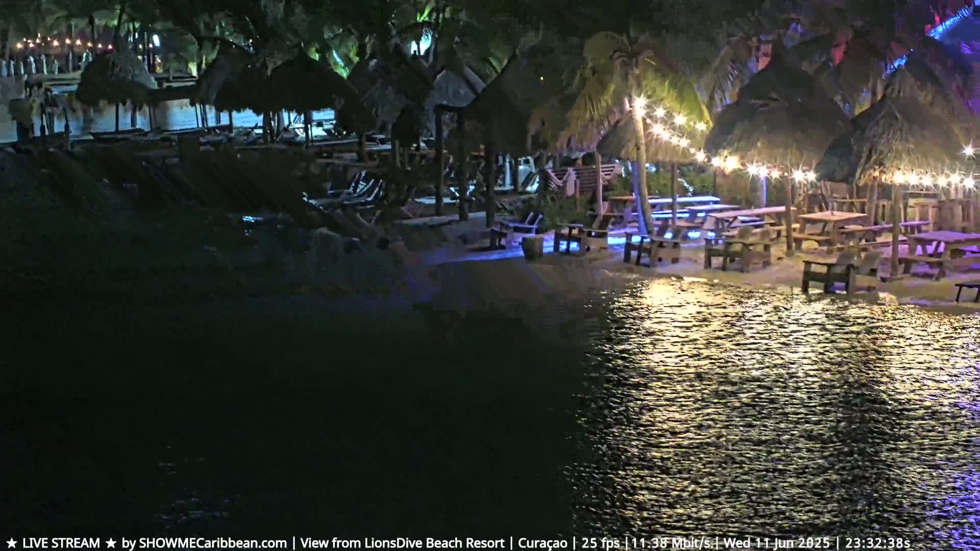 Carribean, Curacao, Mambo Beach  Live Cam - Willemstad, Curaçao, Netherland