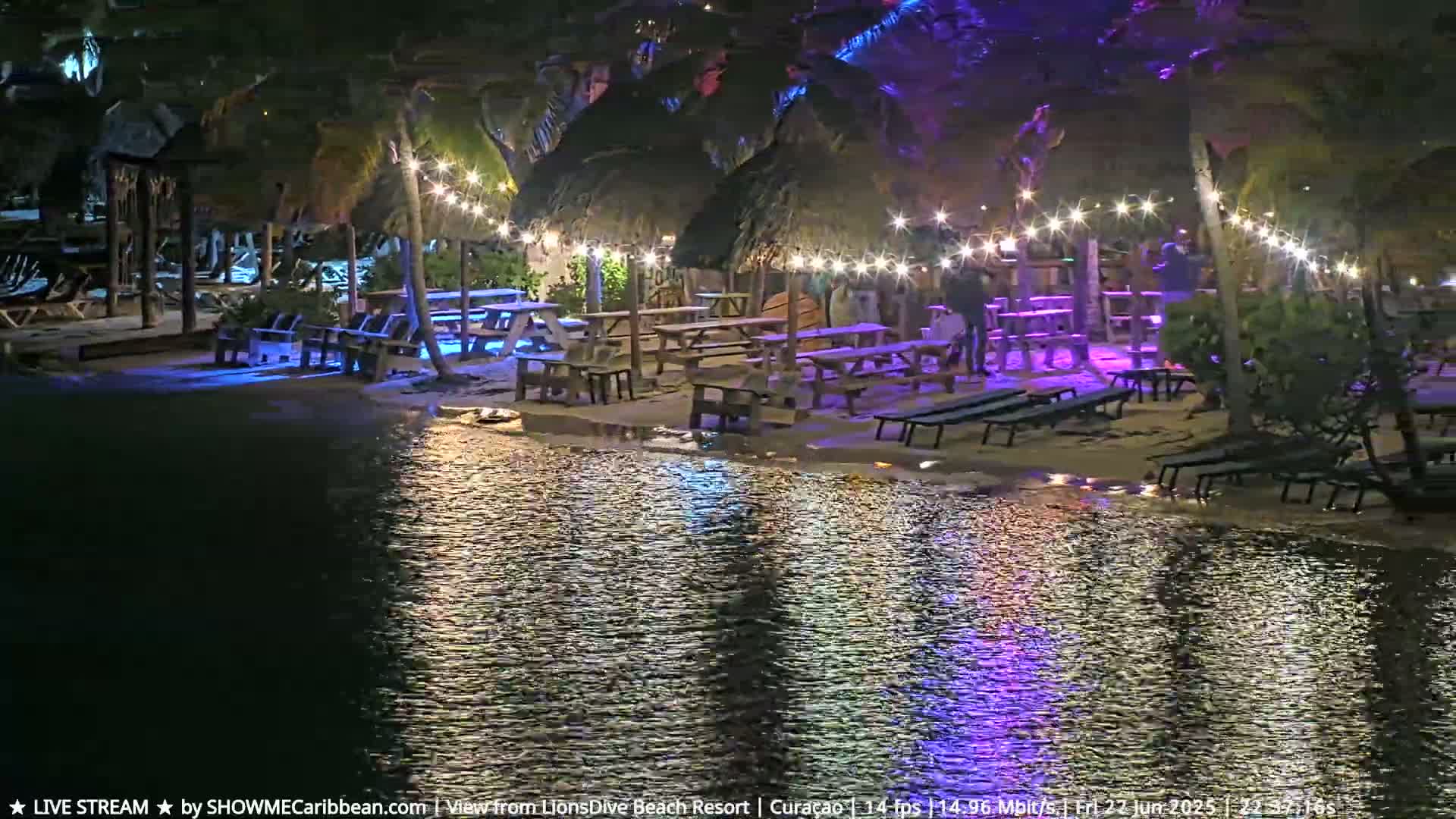 Carribean, Curacao, Mambo Beach  Live Cam - Willemstad, Curaçao, Netherland