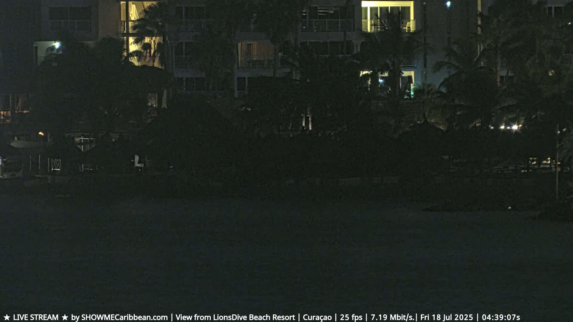 Carribean, Curacao, Mambo Beach  Live Cam - Willemstad, Curaçao, Netherland