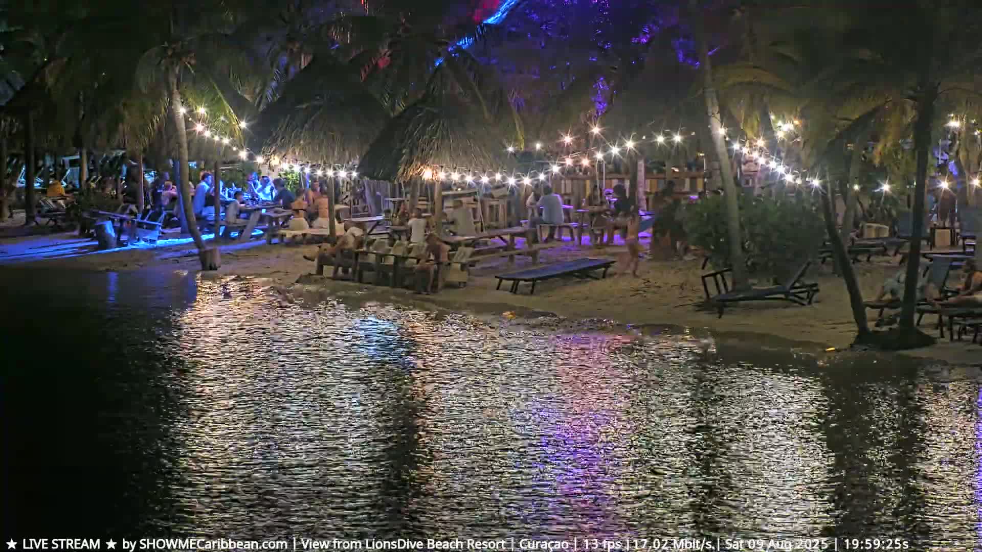 Carribean, Curacao, Mambo Beach  Live Cam - Willemstad, Curaçao, Netherland