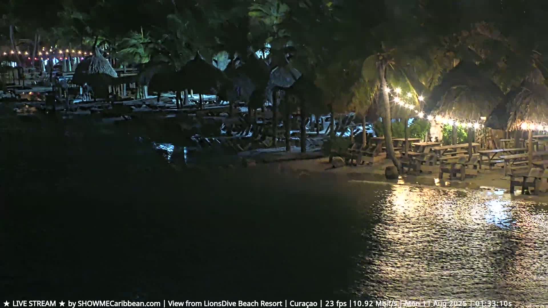 Carribean, Curacao, Mambo Beach  Live Cam - Willemstad, Curaçao, Netherland