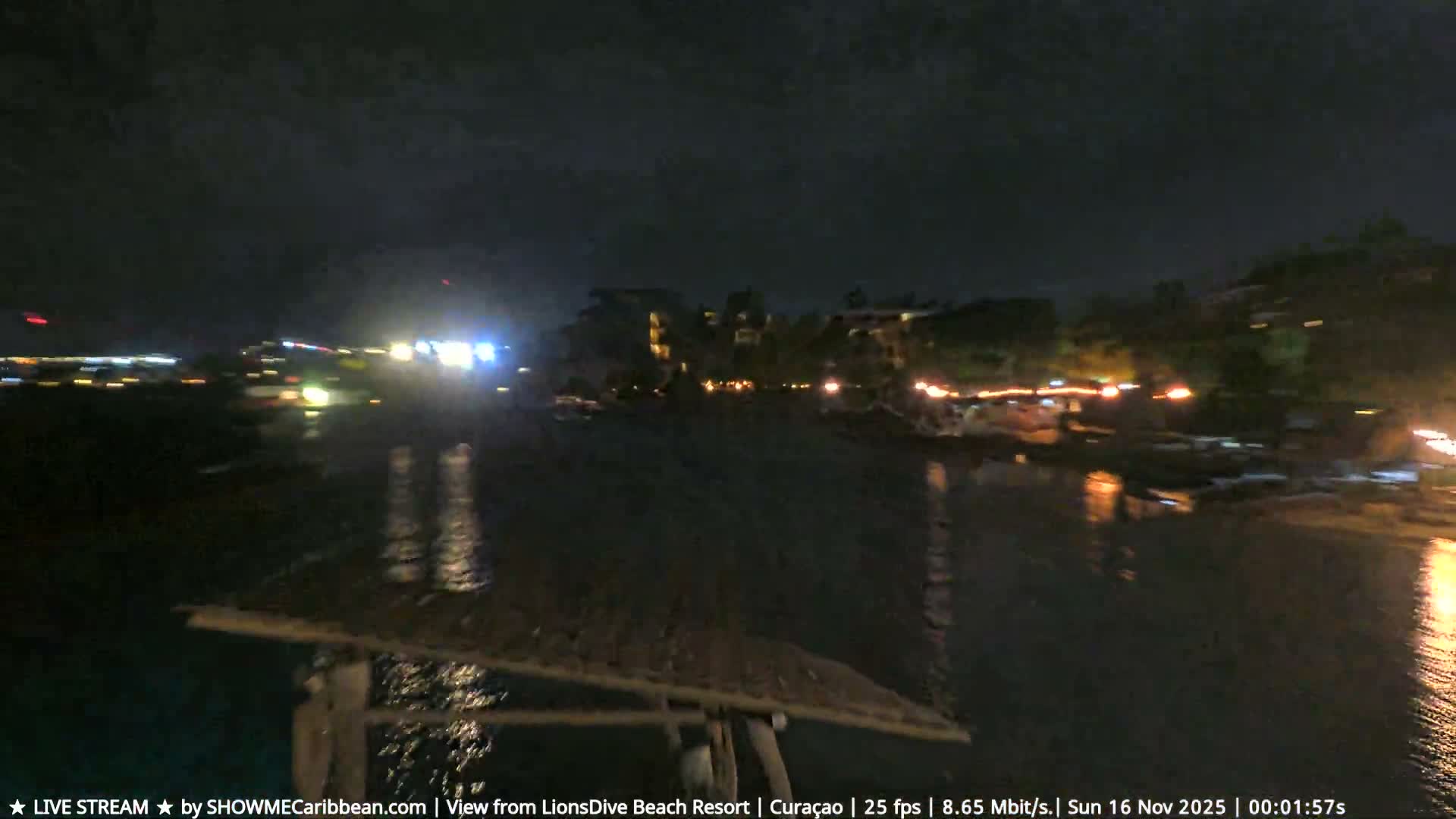 Carribean, Curacao, Mambo Beach  Live Cam - Willemstad, Curaçao, Netherland