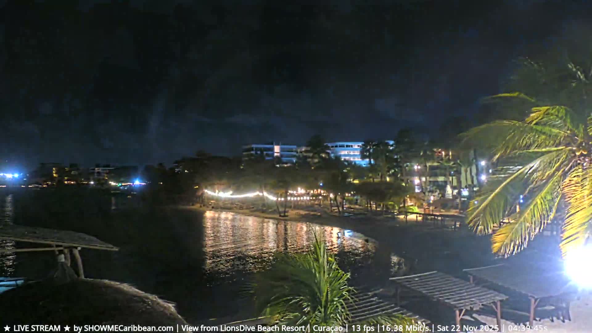 Carribean, Curacao, Mambo Beach  Live Cam - Willemstad, Curaçao, Netherland