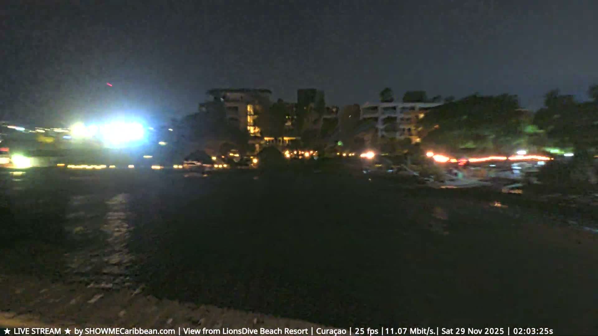 Carribean, Curacao, Mambo Beach  Live Cam - Willemstad, Curaçao, Netherland
