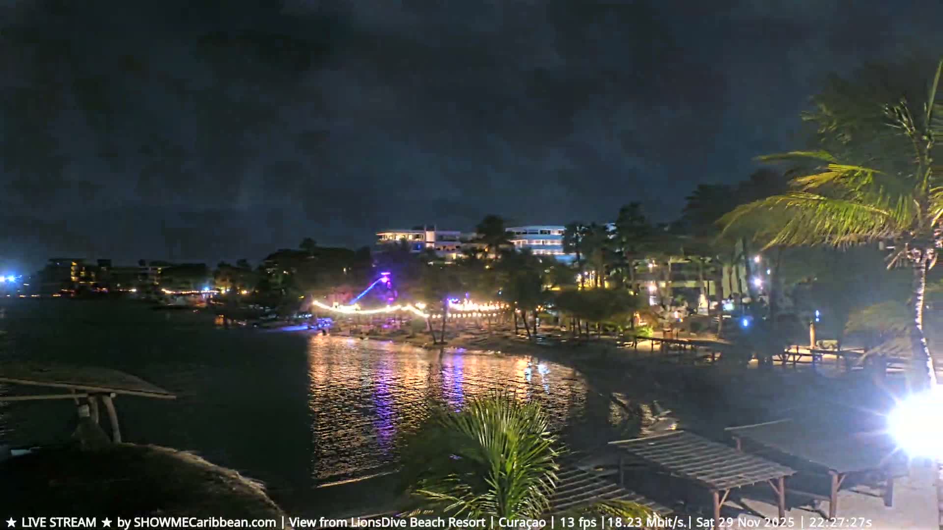 Carribean, Curacao, Mambo Beach  Live Cam - Willemstad, Curaçao, Netherland