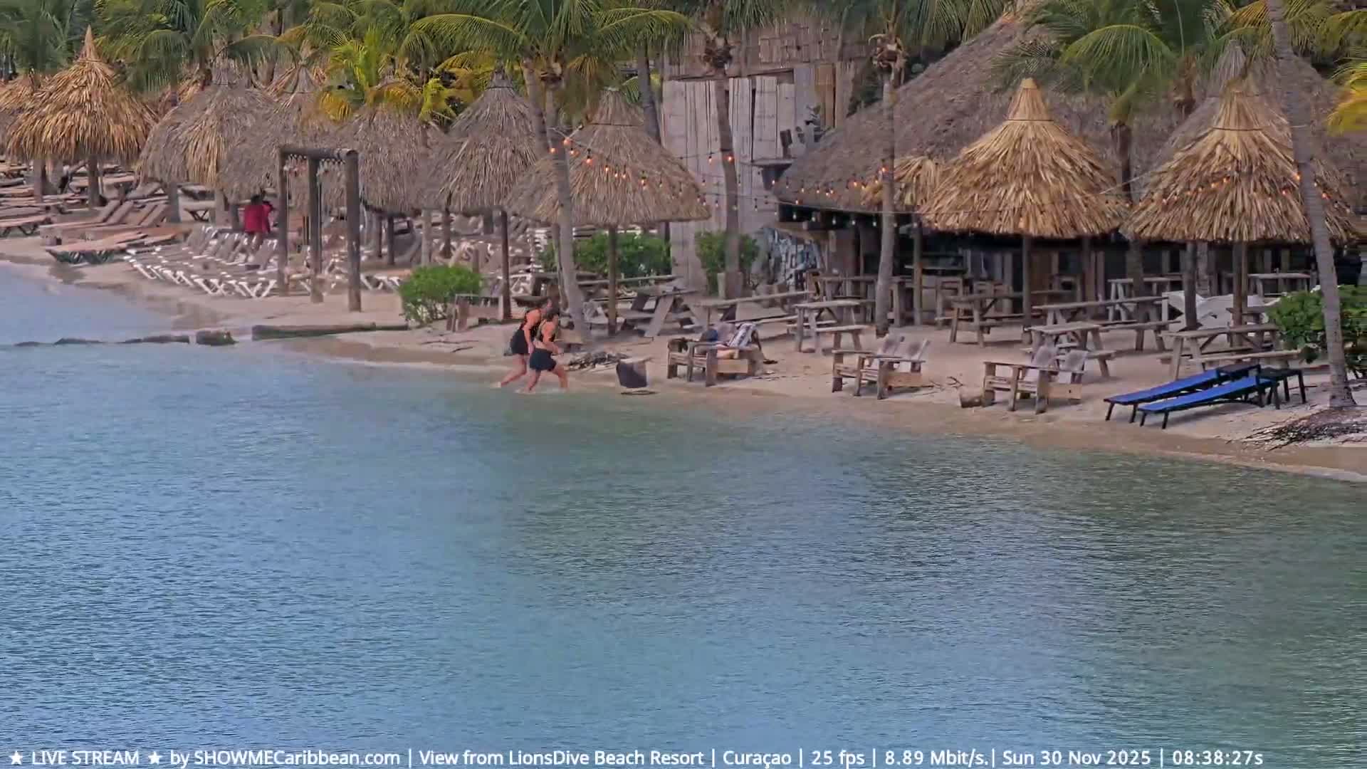 Carribean, Curacao, Mambo Beach  Live Cam - Willemstad, Curaçao, Netherland
