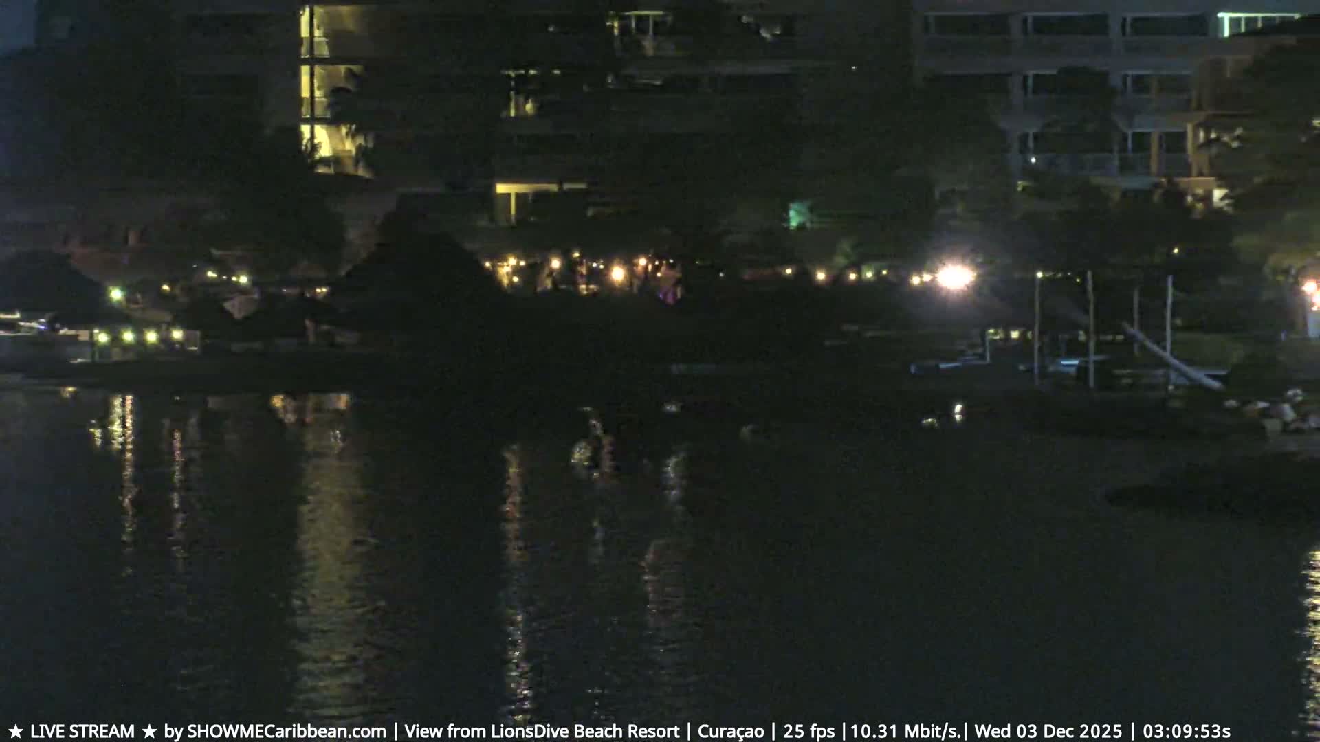 Carribean, Curacao, Mambo Beach  Live Cam - Willemstad, Curaçao, Netherland