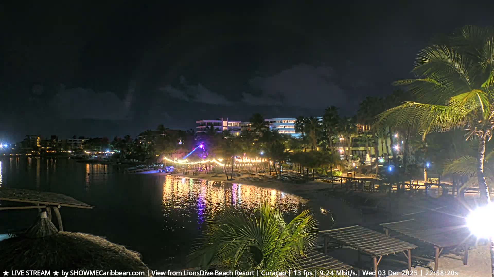 Carribean, Curacao, Mambo Beach  Live Cam - Willemstad, Curaçao, Netherland