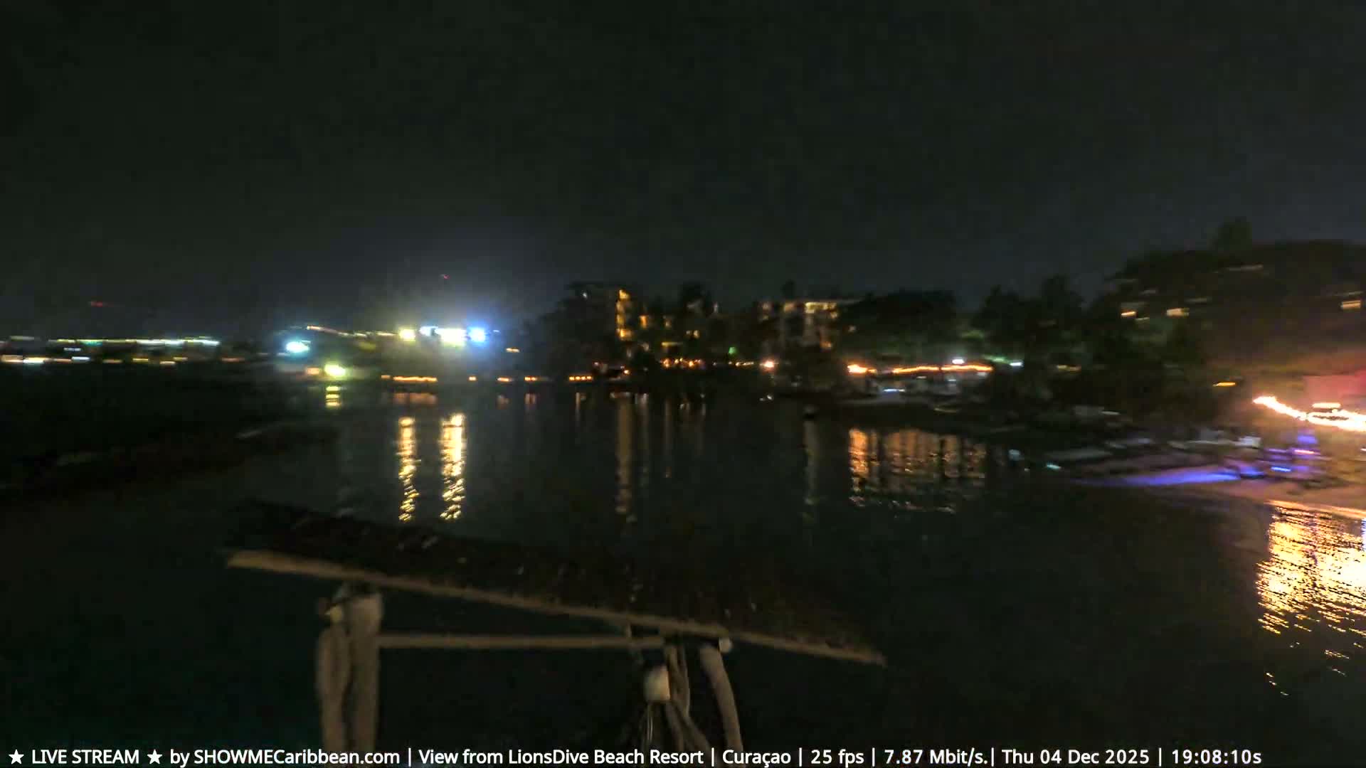 Carribean, Curacao, Mambo Beach  Live Cam - Willemstad, Curaçao, Netherland