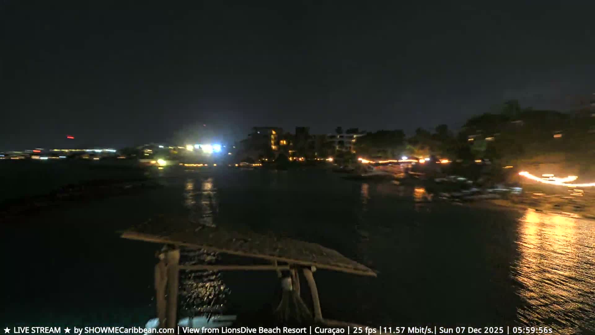 Carribean, Curacao, Mambo Beach  Live Cam - Willemstad, Curaçao, Netherland