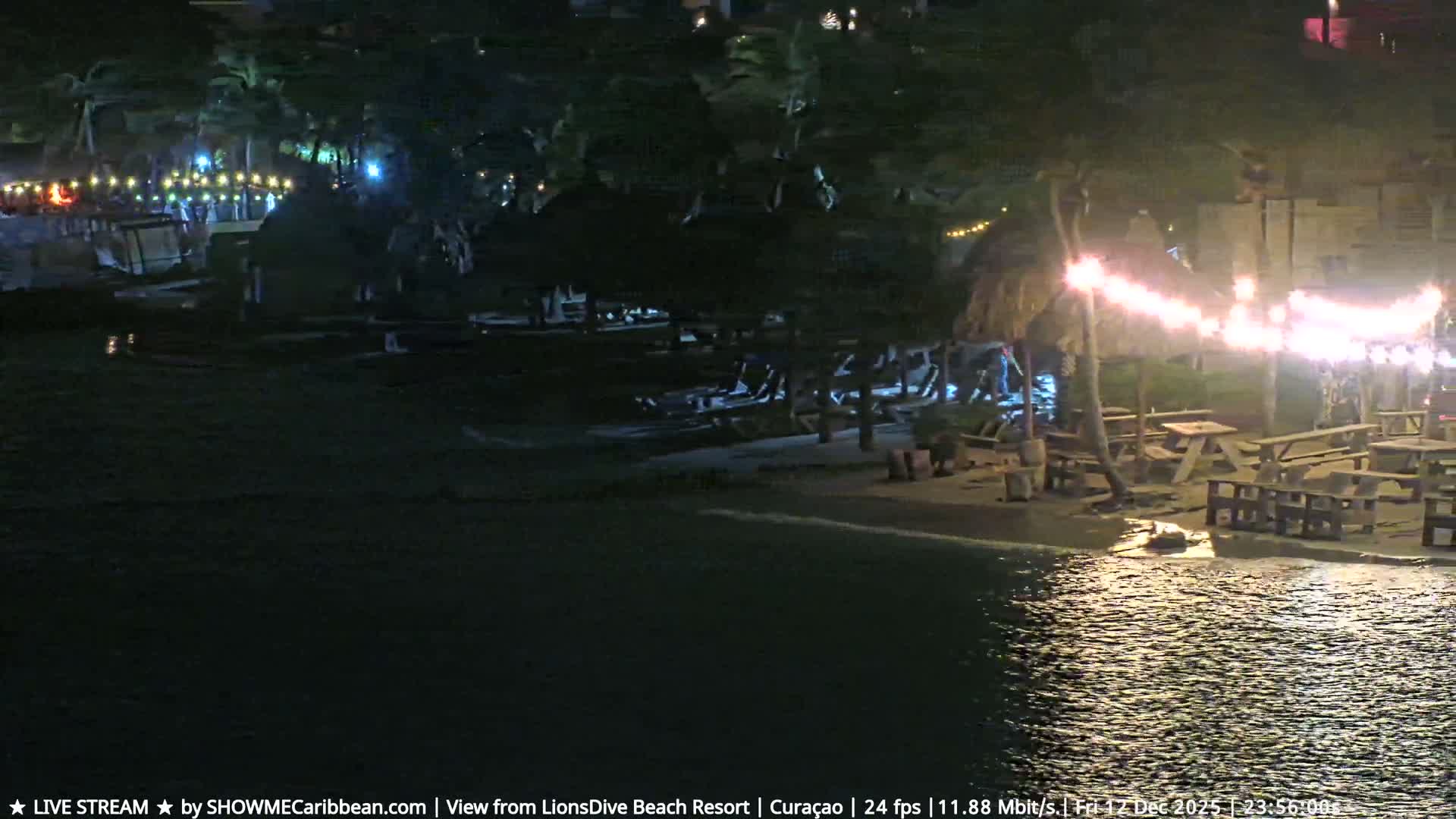 Carribean, Curacao, Mambo Beach  Live Cam - Willemstad, Curaçao, Netherland