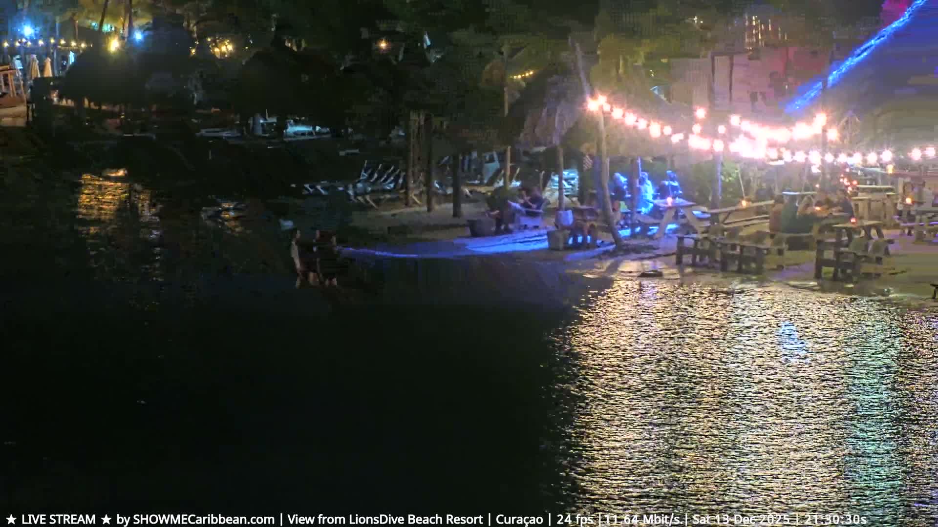 Carribean, Curacao, Mambo Beach  Live Cam - Willemstad, Curaçao, Netherland