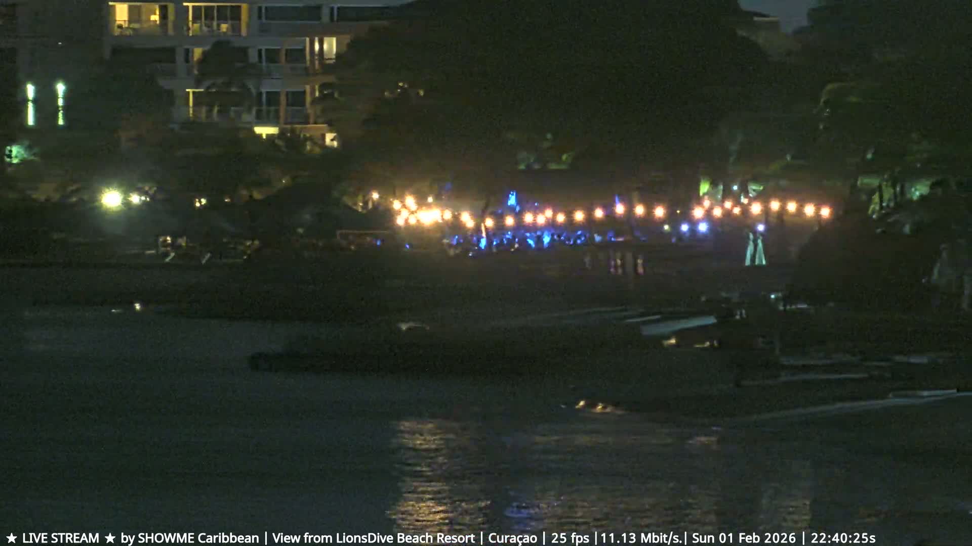 Carribean, Curacao, Mambo Beach  Live Cam - Willemstad, Curaçao, Netherland