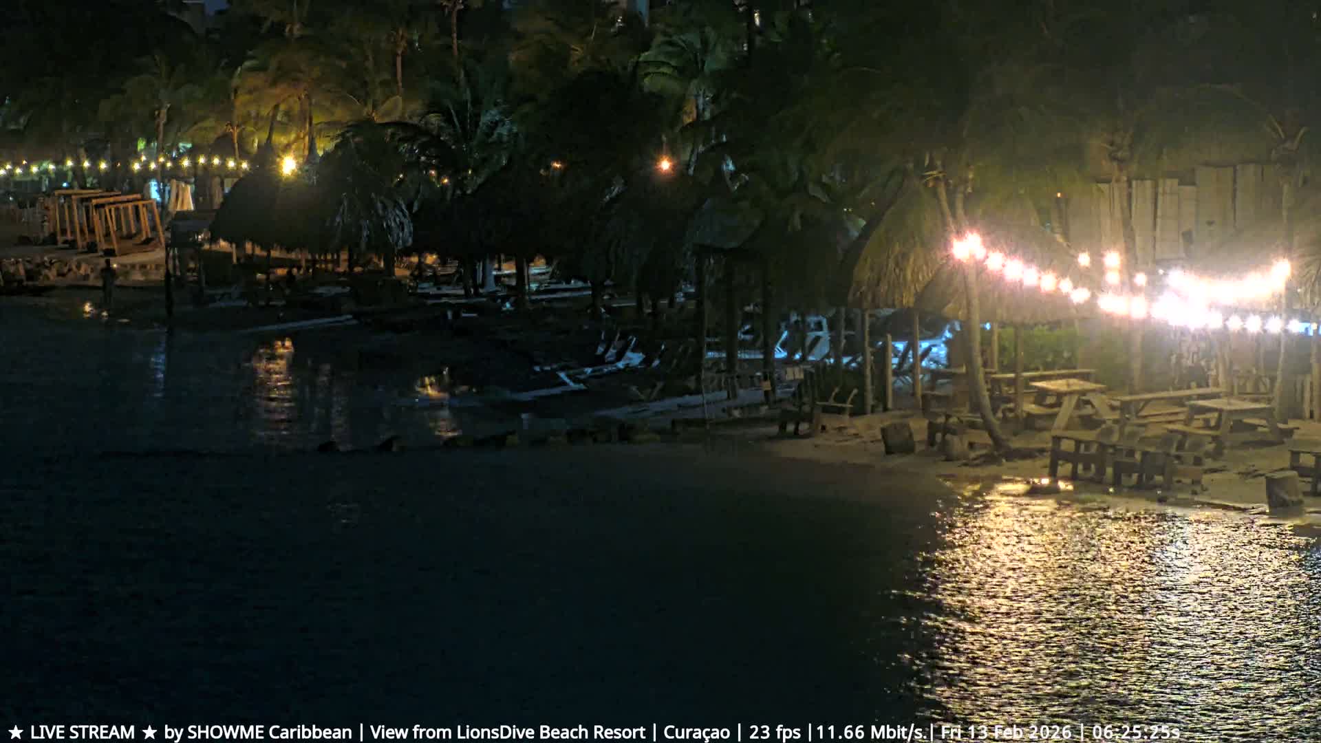 Carribean, Curacao, Mambo Beach  Live Cam - Willemstad, Curaçao, Netherland
