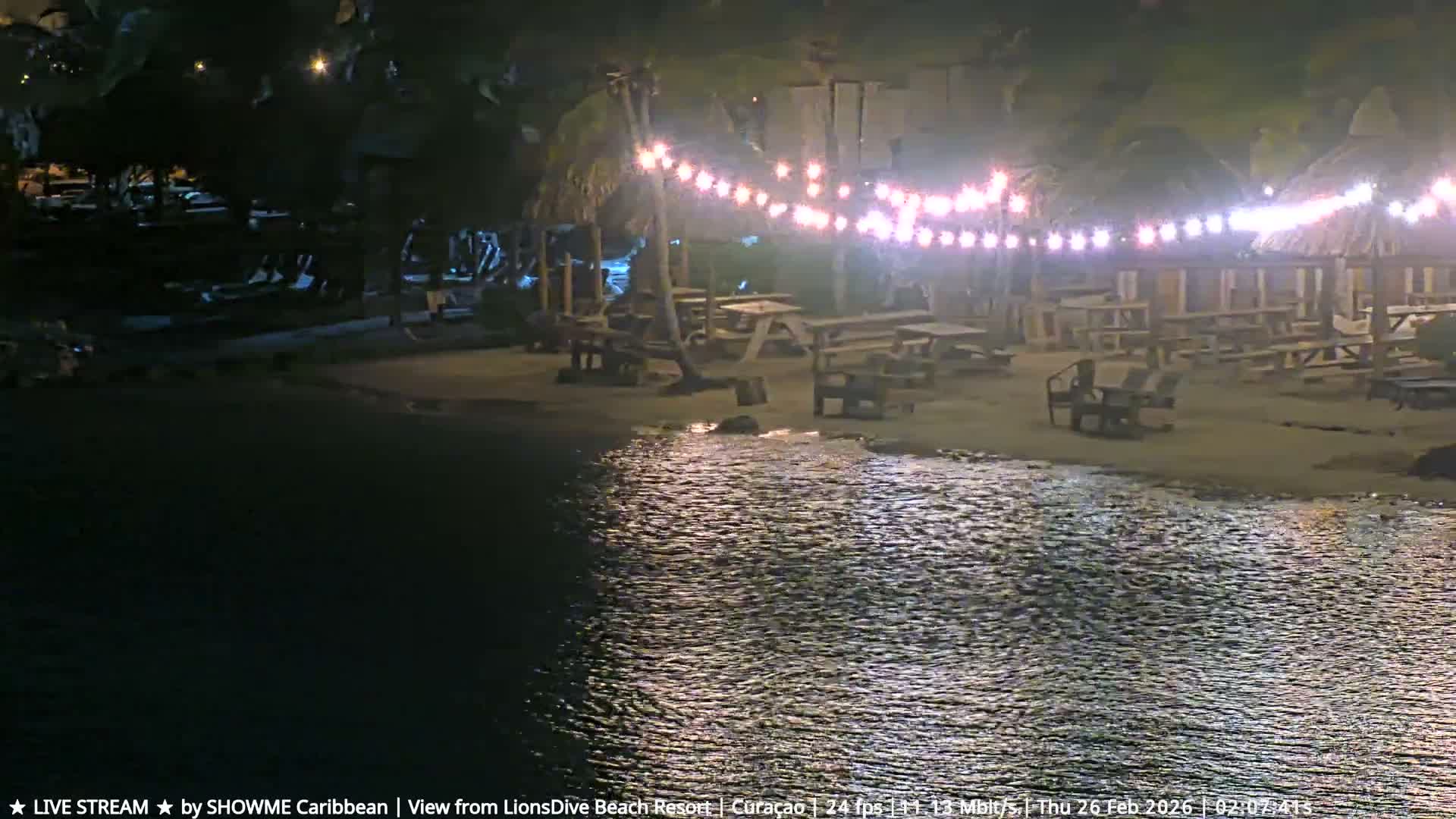 Carribean, Curacao, Mambo Beach  Live Cam - Willemstad, Curaçao, Netherland