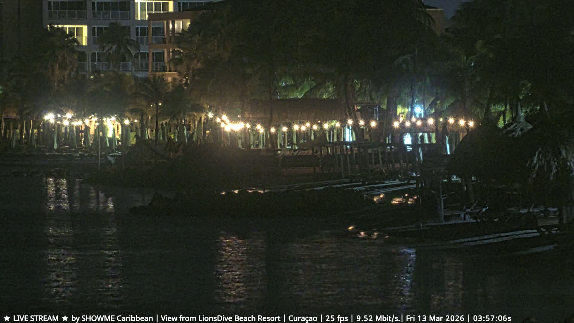 Carribean, Curacao, Mambo Beach  Live Cam - Willemstad, Curaçao, Netherland