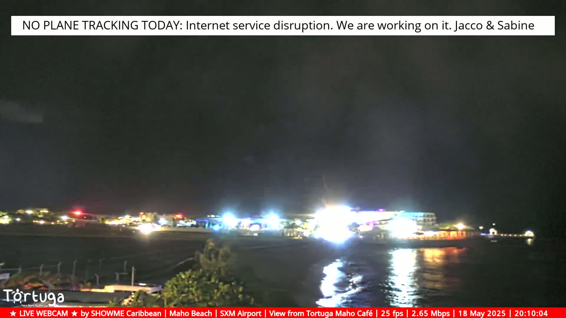 Carribean , Sint Maarten Princess Juliana International Airport SXM/TNCM & Maho Beach Live Cam - Simpson Bay, Sint Maarten, Netherland