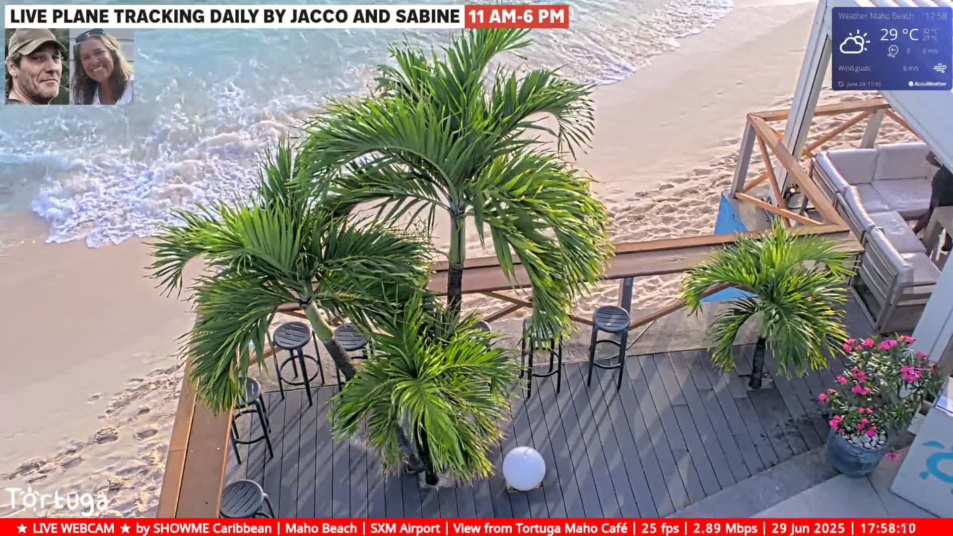 Carribean , Sint Maarten Princess Juliana International Airport SXM/TNCM & Maho Beach Live Cam - Simpson Bay, Sint Maarten, Netherland