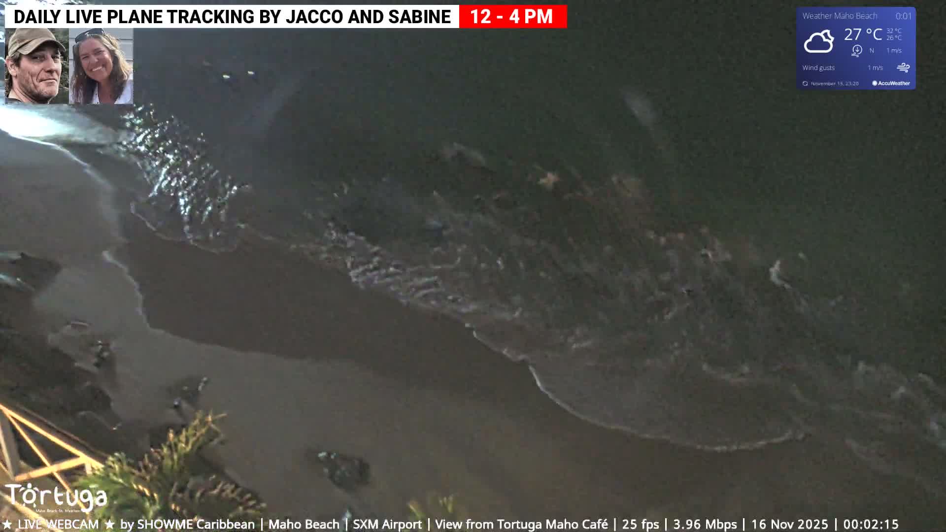 Carribean , Sint Maarten Princess Juliana International Airport SXM/TNCM & Maho Beach Live Cam - Simpson Bay, Sint Maarten, Netherland