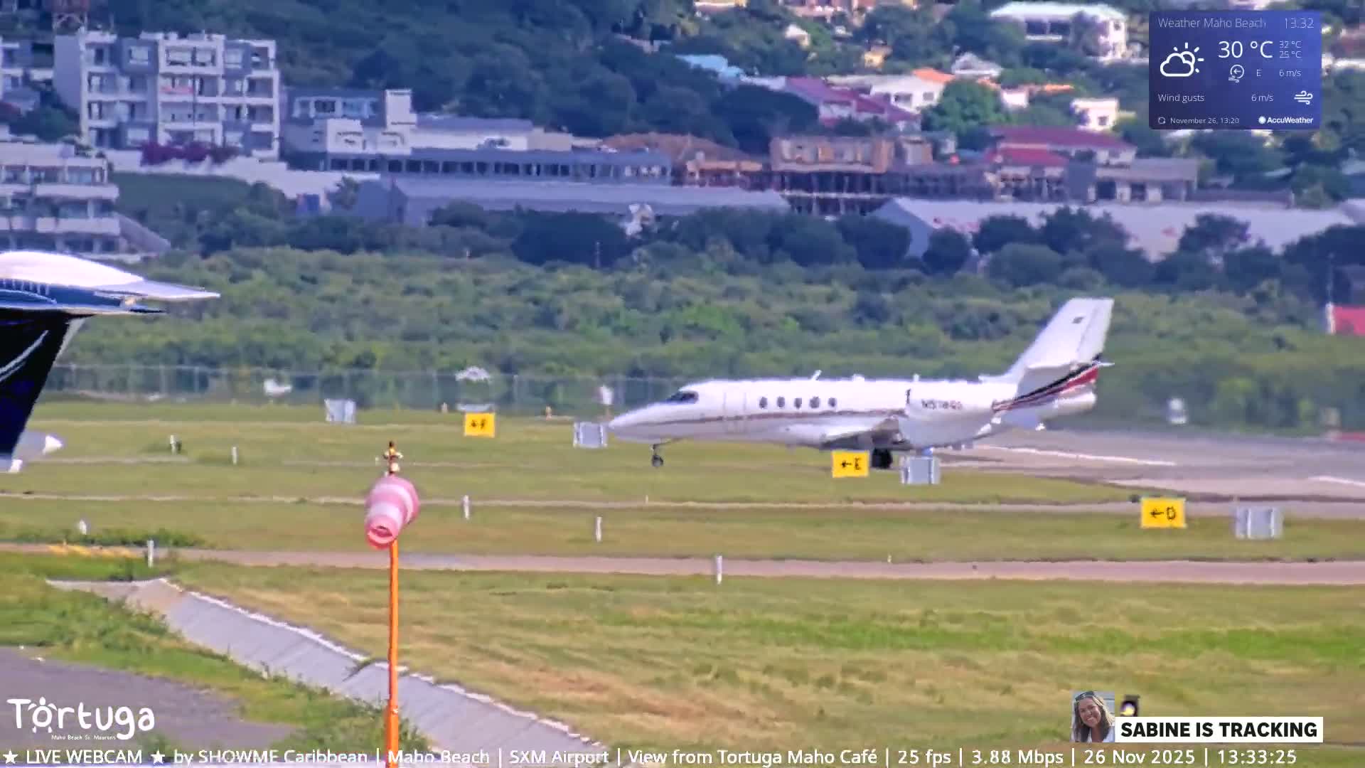 Carribean , Sint Maarten Princess Juliana International Airport SXM/TNCM & Maho Beach Live Cam - Simpson Bay, Sint Maarten, Netherland
