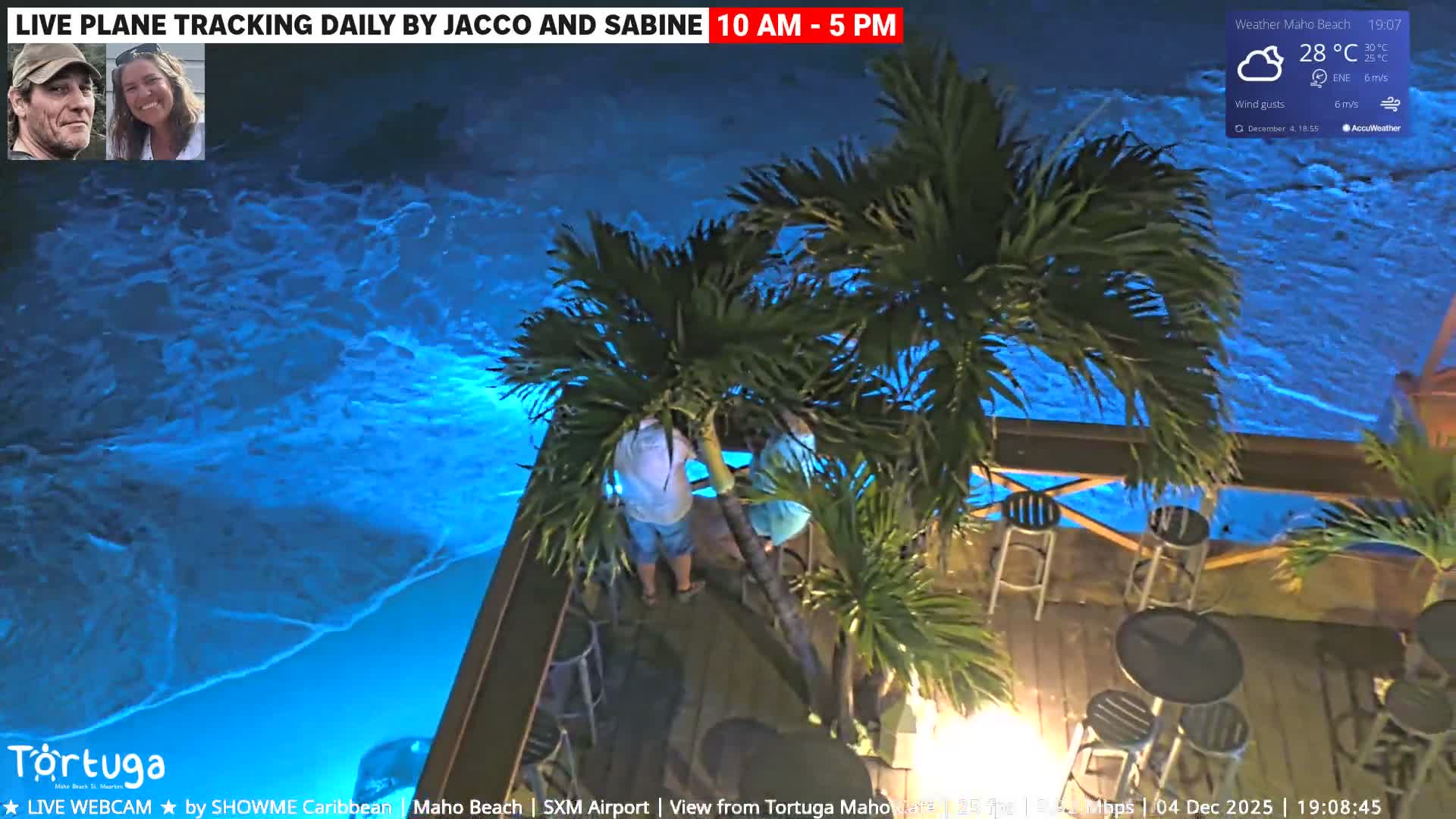 Carribean , Sint Maarten Princess Juliana International Airport SXM/TNCM & Maho Beach Live Cam - Simpson Bay, Sint Maarten, Netherland