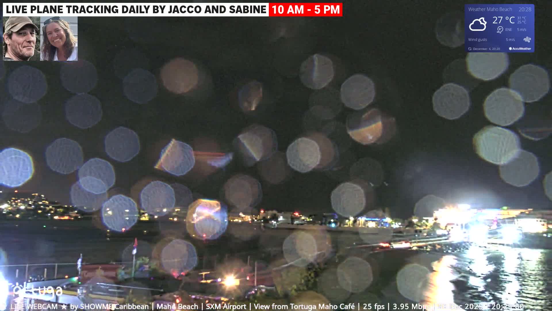 Carribean , Sint Maarten Princess Juliana International Airport SXM/TNCM & Maho Beach Live Cam - Simpson Bay, Sint Maarten, Netherland