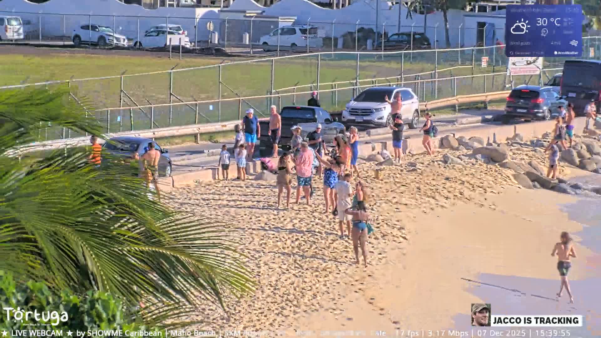 Carribean , Sint Maarten Princess Juliana International Airport SXM/TNCM & Maho Beach Live Cam - Simpson Bay, Sint Maarten, Netherland