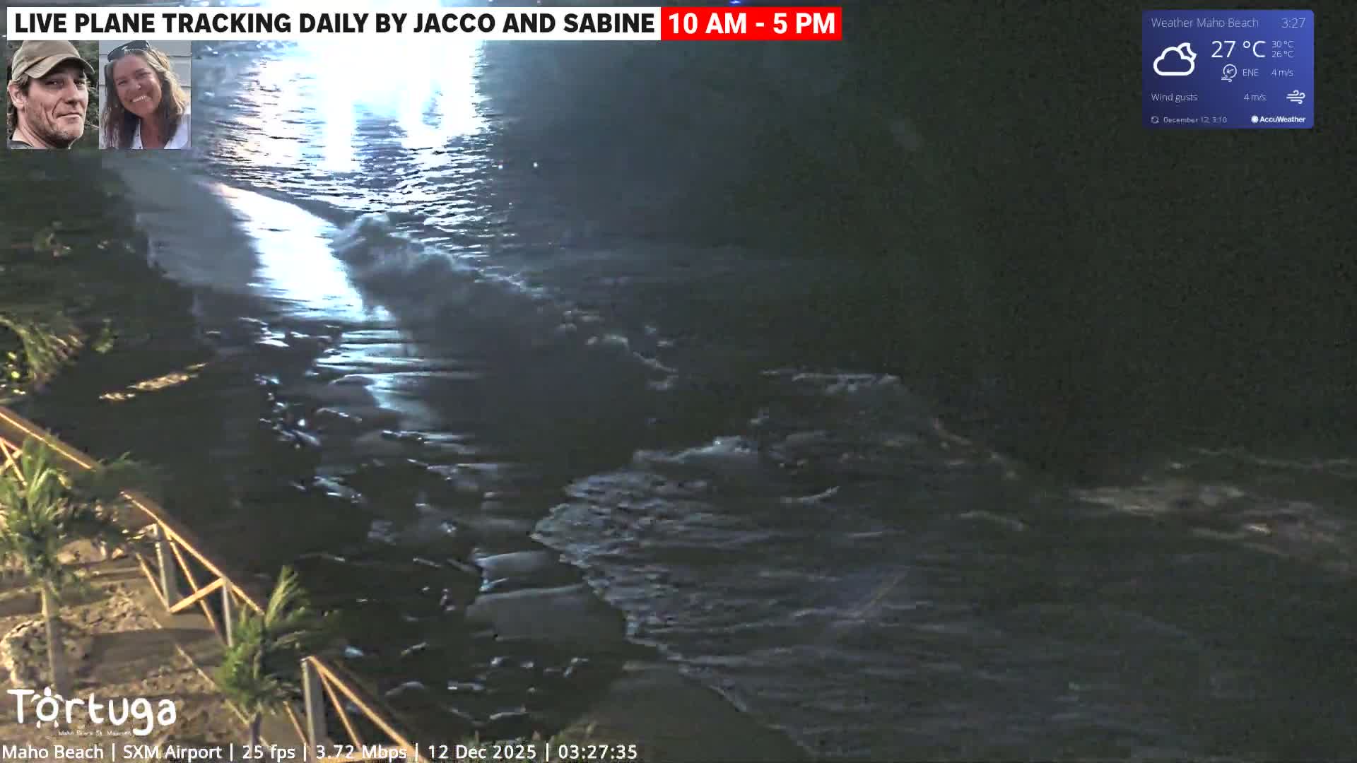 Carribean , Sint Maarten Princess Juliana International Airport SXM/TNCM & Maho Beach Live Cam - Simpson Bay, Sint Maarten, Netherland