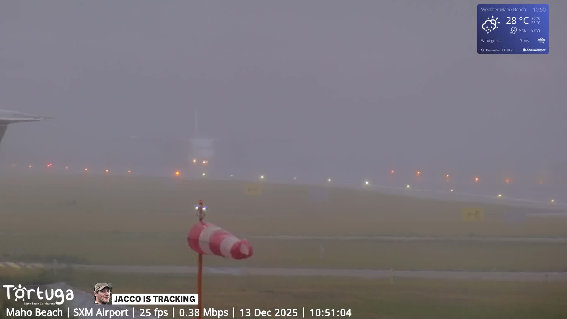 Carribean , Sint Maarten Princess Juliana International Airport SXM/TNCM & Maho Beach Live Cam - Simpson Bay, Sint Maarten, Netherland