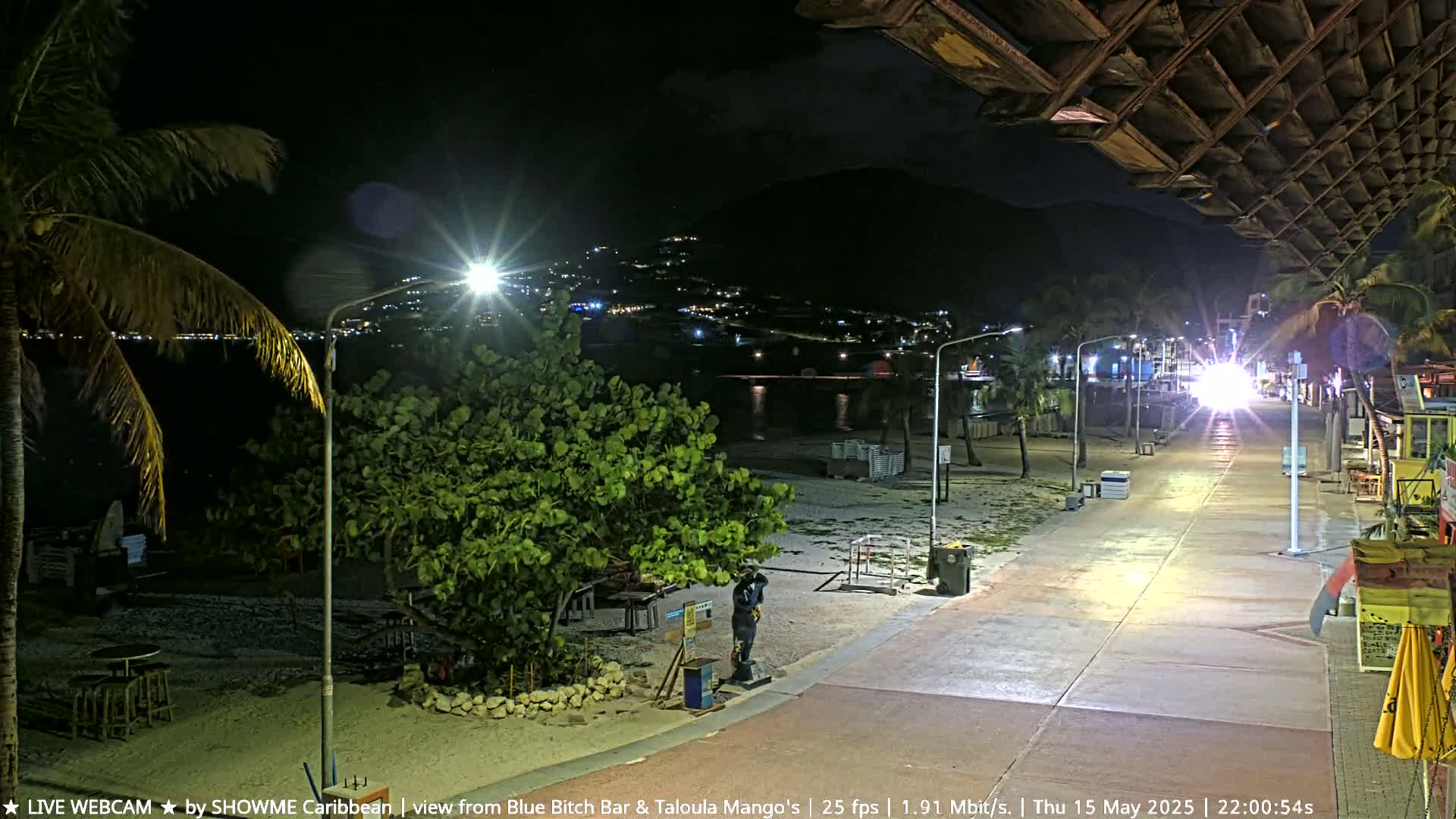 Carribean , Sint Maarten Great Bay Beach & Boardwalk  Live Cam - Philipsburg , Sint Maarten, Netherland