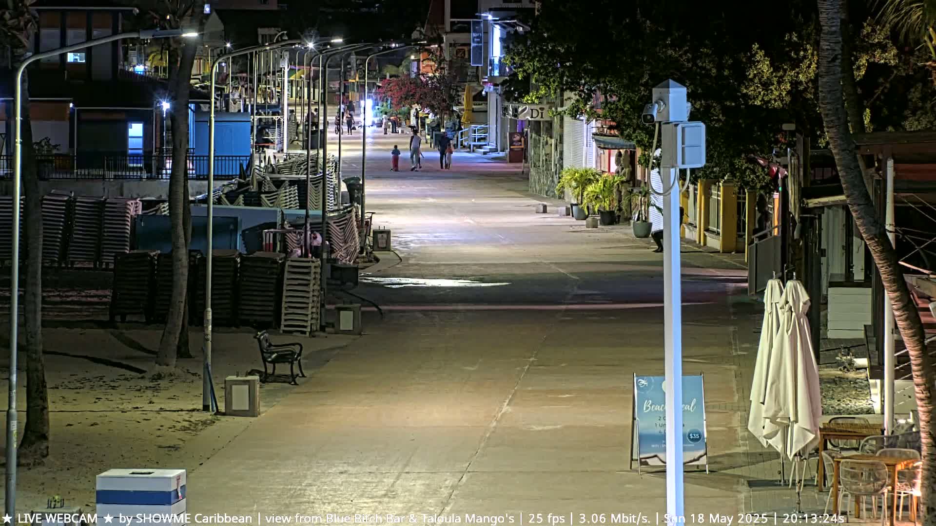 Carribean , Sint Maarten Great Bay Beach & Boardwalk  Live Cam - Philipsburg , Sint Maarten, Netherland